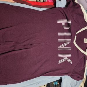 Victoria's Secret Pink Short Sleeve Tee - Purple